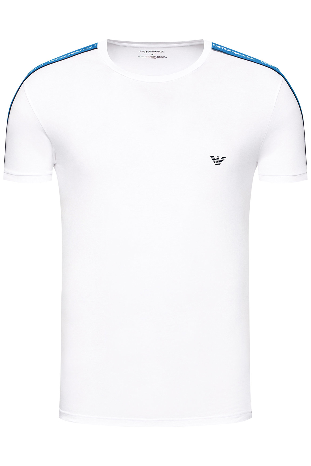Tee-shirt Blanc 111890 1p717 Regular Fit Emporio Armani