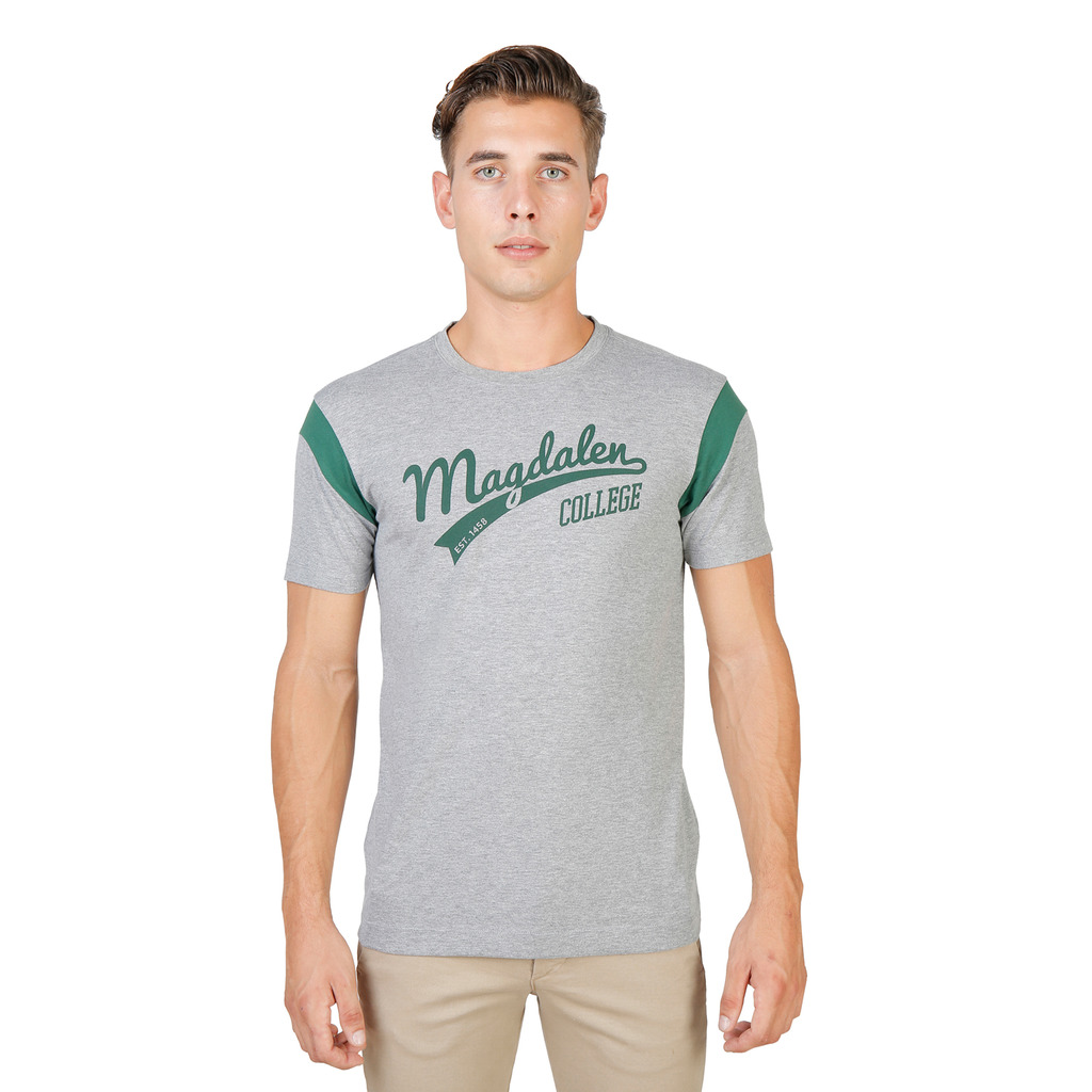 Tee-shirt vert regular homme - Oxford Varsity