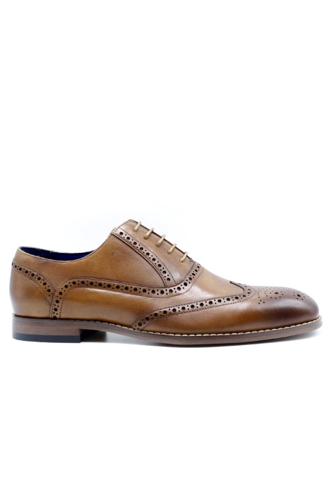 Derbies Chaussures Marron En Cuir À Lacets By Lolaguliana