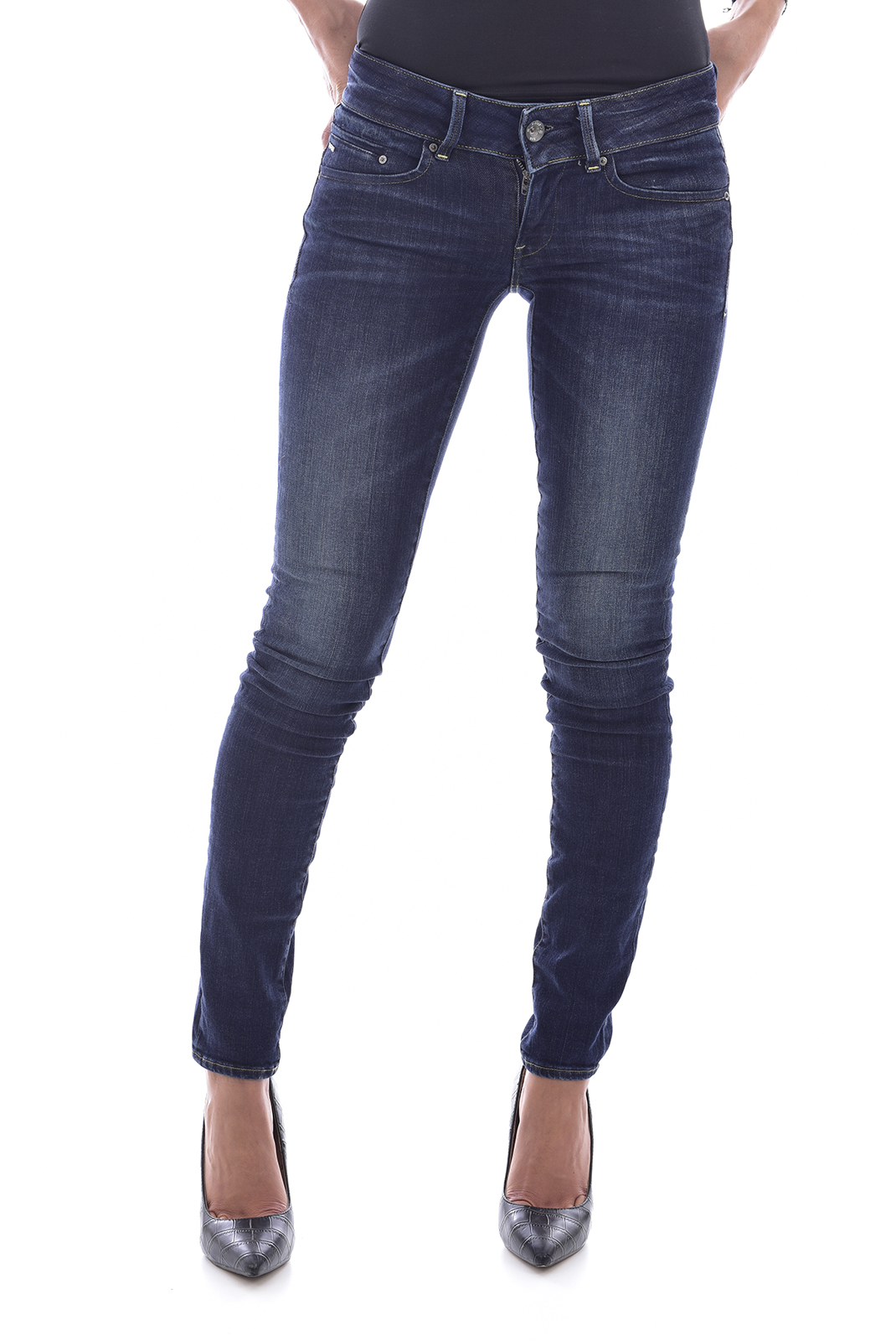 G-star Jeans Skinny Bleu Denim Taille Basse 60883.6551.89 
