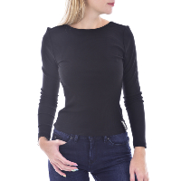 Top noir stretch pour femme Guess - W0bp52 