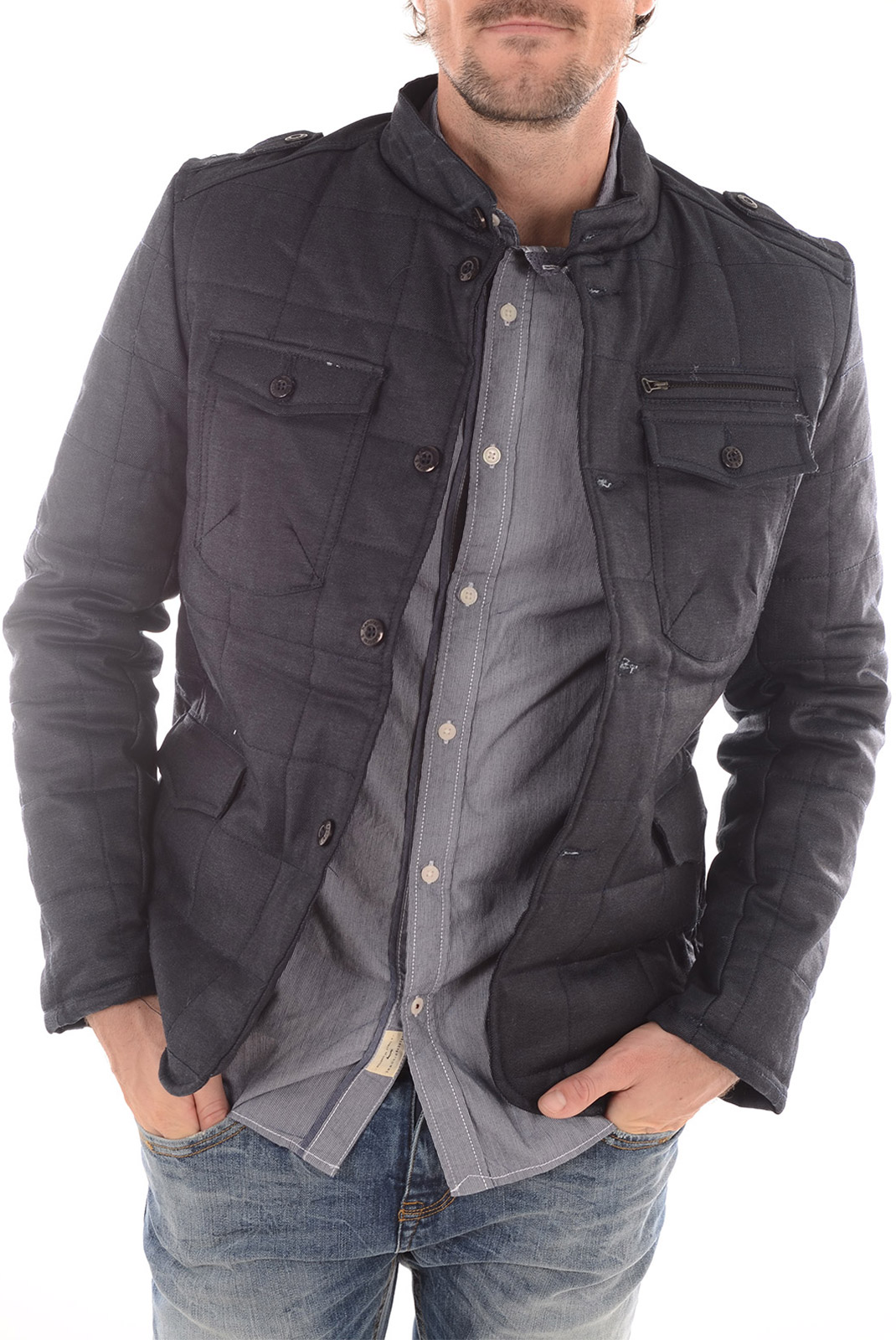Kaporal Blouson Cult Mastic Aspect Jeans