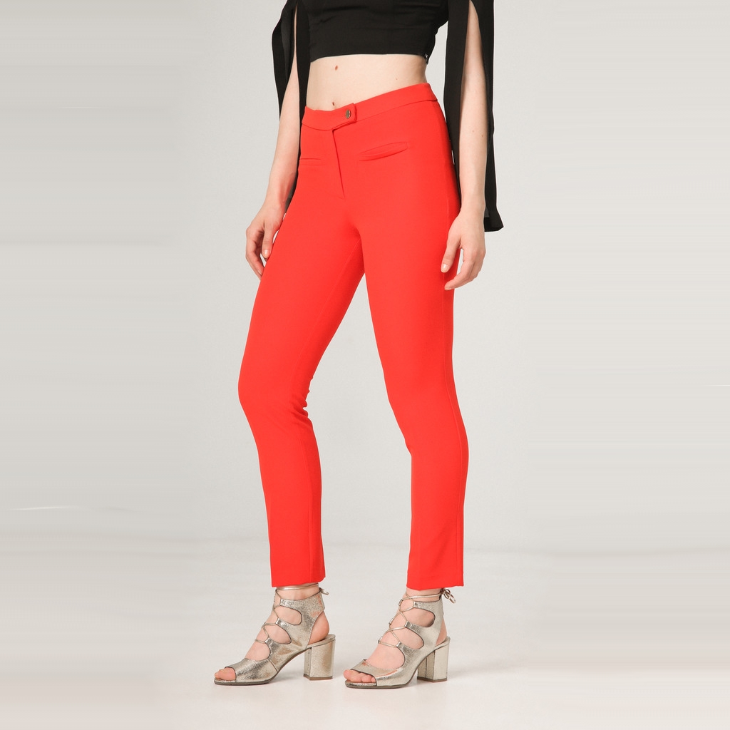  Pantalon rouge flare - Fontana 2.0 Annabella 