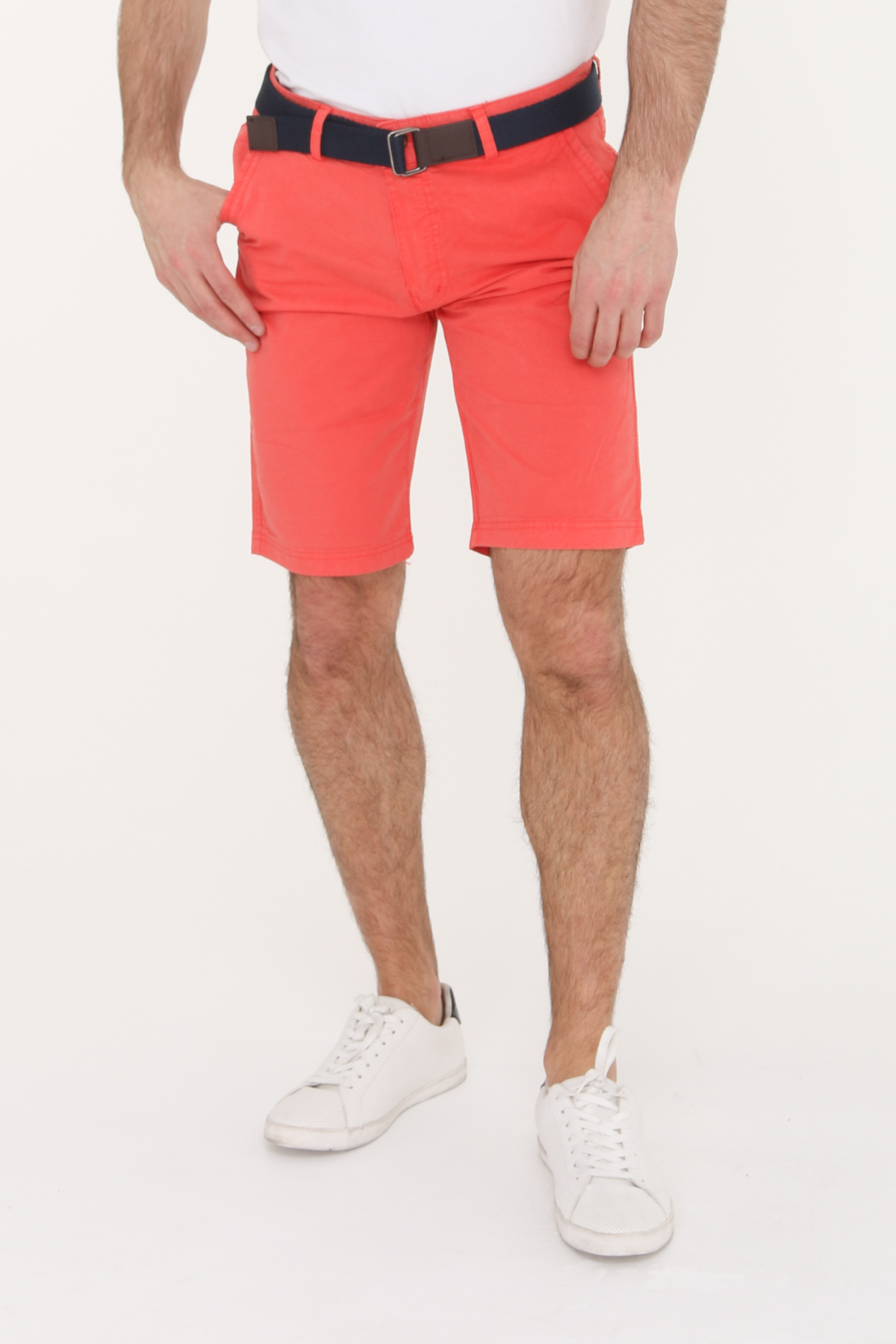 Bermuda corail regular avec ceinture Kaygo - LPCH07