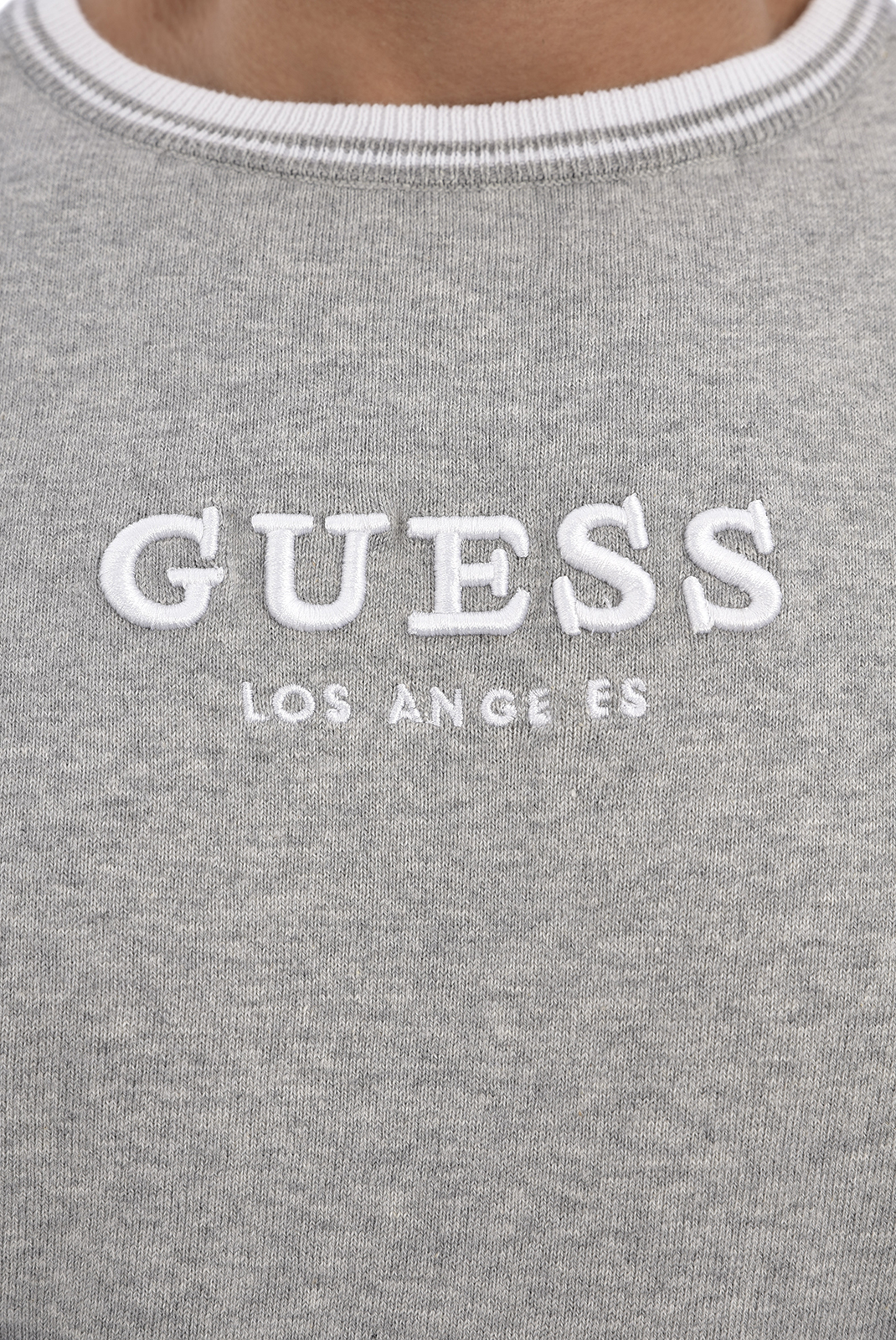 Pull gris pour homme aaron Guess - M0gr07