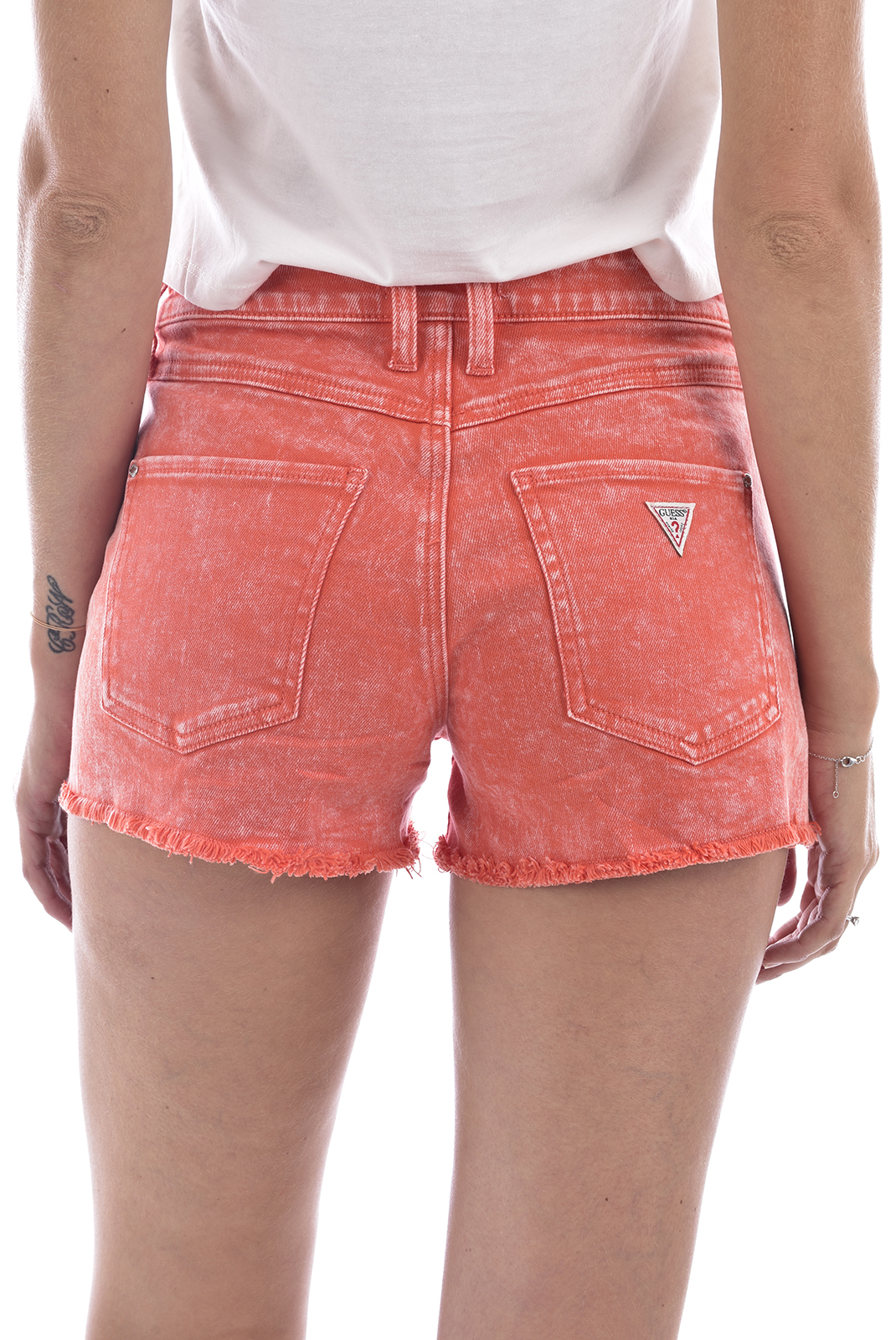 Guess Short Coral Taille Haute W91d34d3ne0 Sunkissed 
