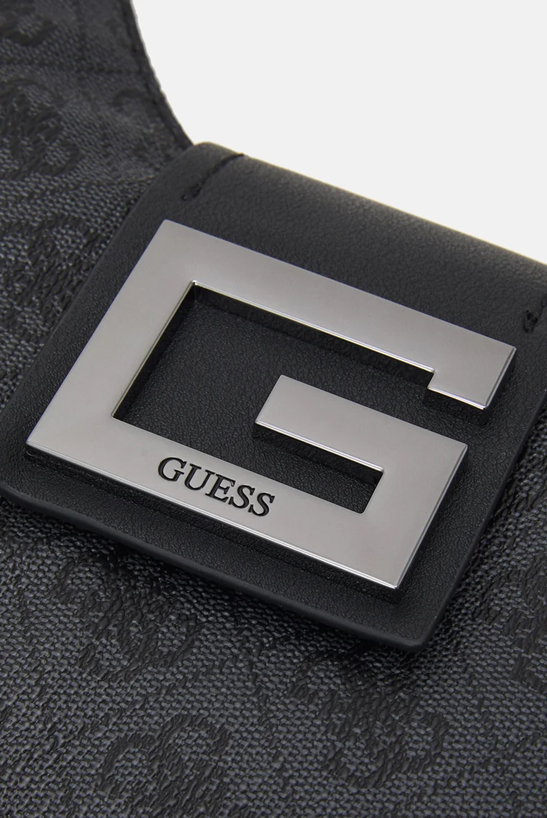  Mini Sac À Main Brightside Noir Porté Épaule Hwsm75 Guess