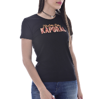 Tee-shirt noir à manches courtes Kaporal - Penin