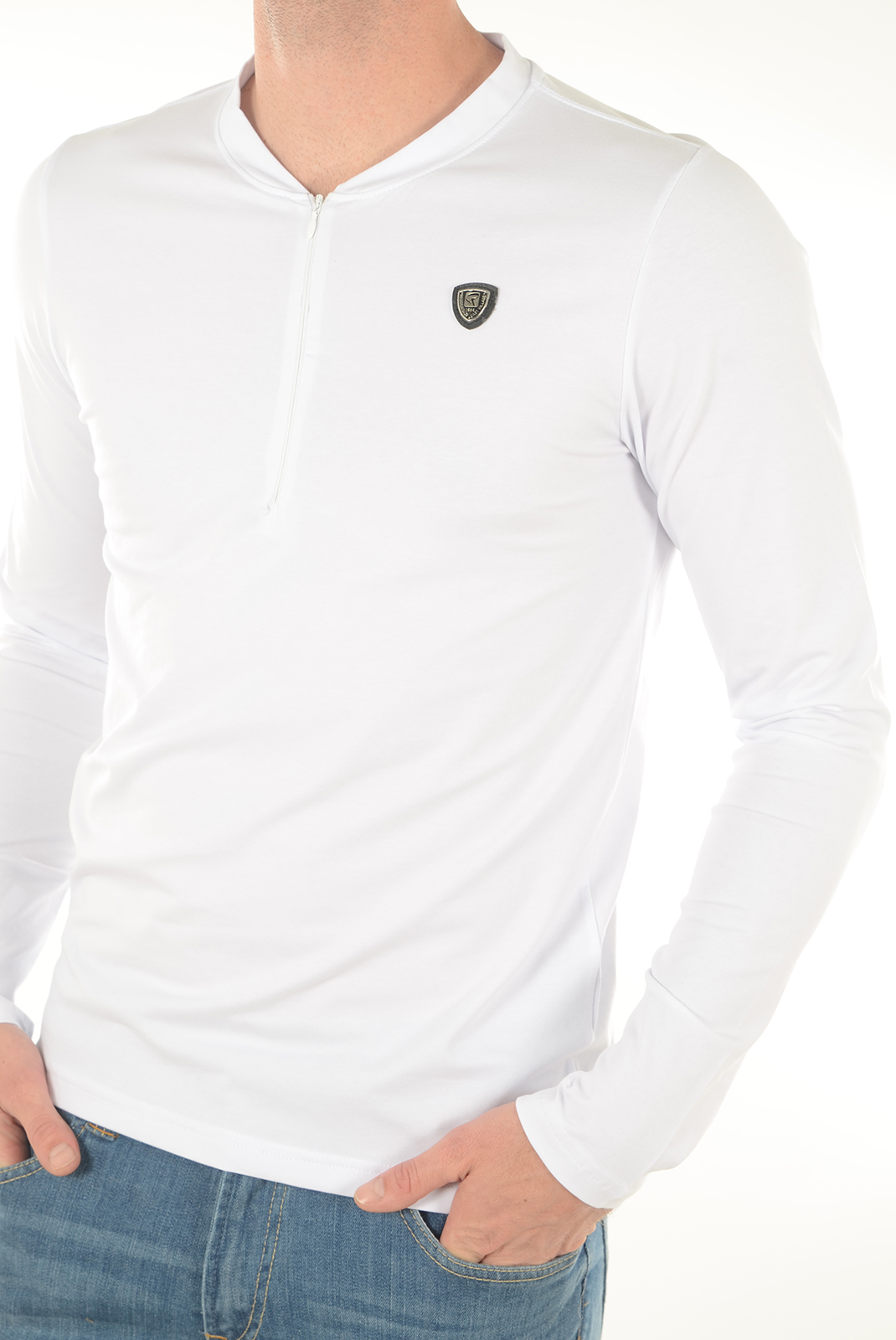 T-Shirt blanc homme - Redskins Wow Warner