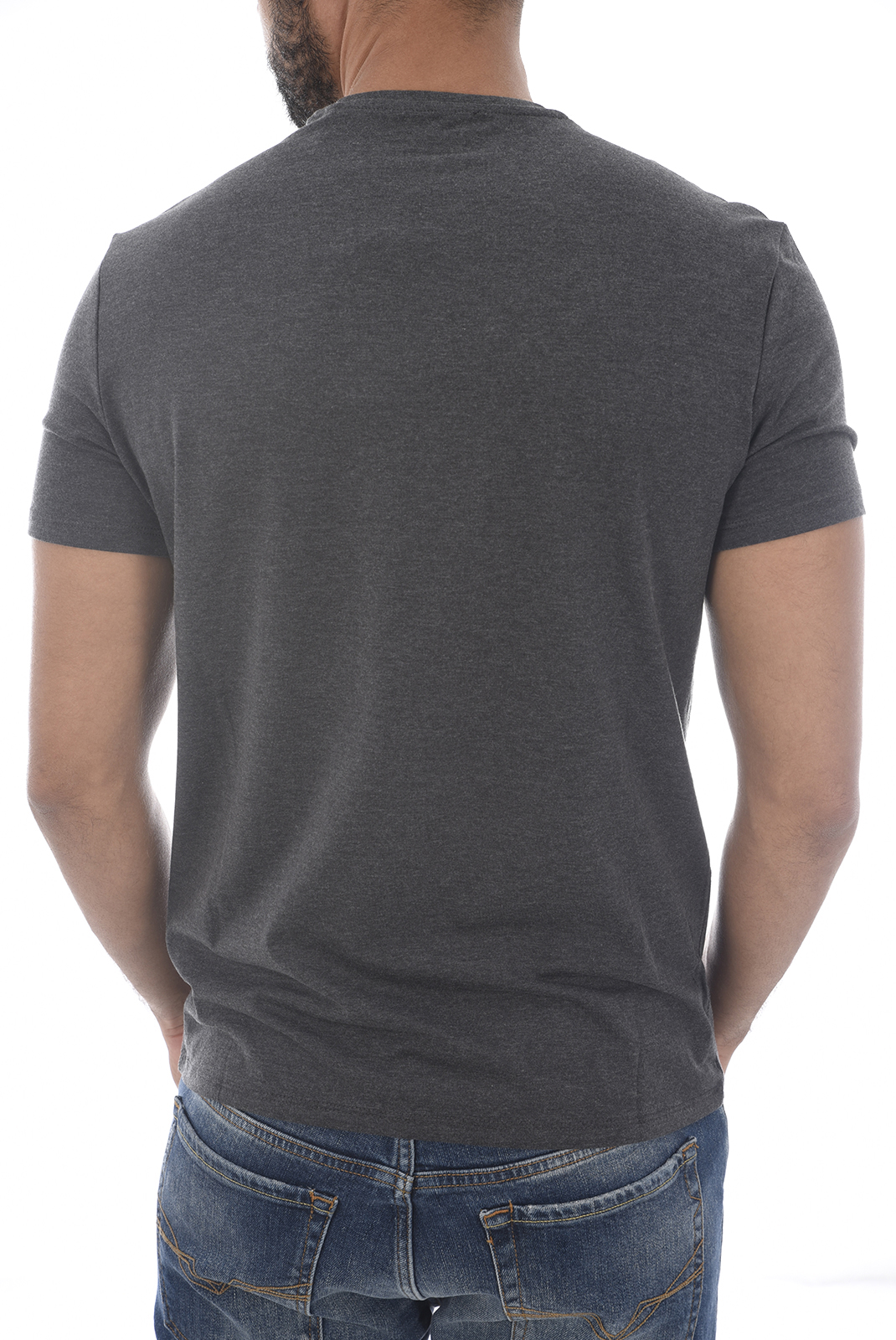 Guess Tee-shirt Gris Stretch Logo M83i17