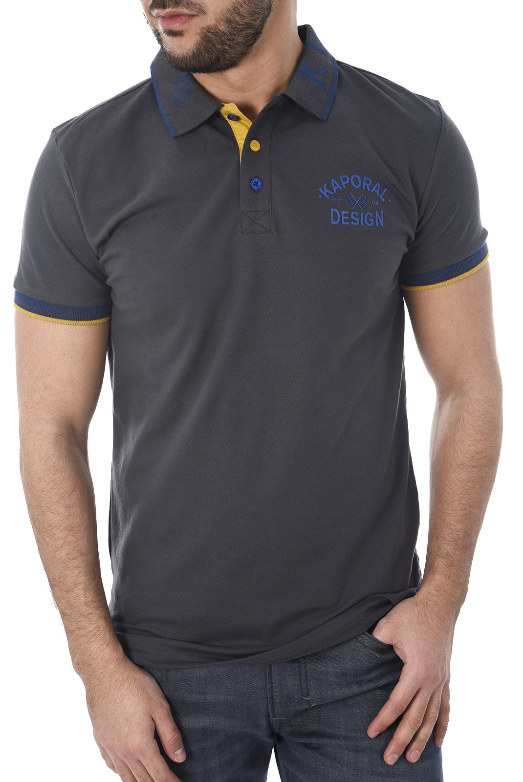 Kaporal Polo Vix Titanium Homme